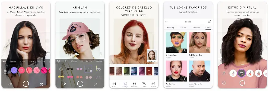 MakeupPlus Prueba de Looks de Maquillaje Virtual