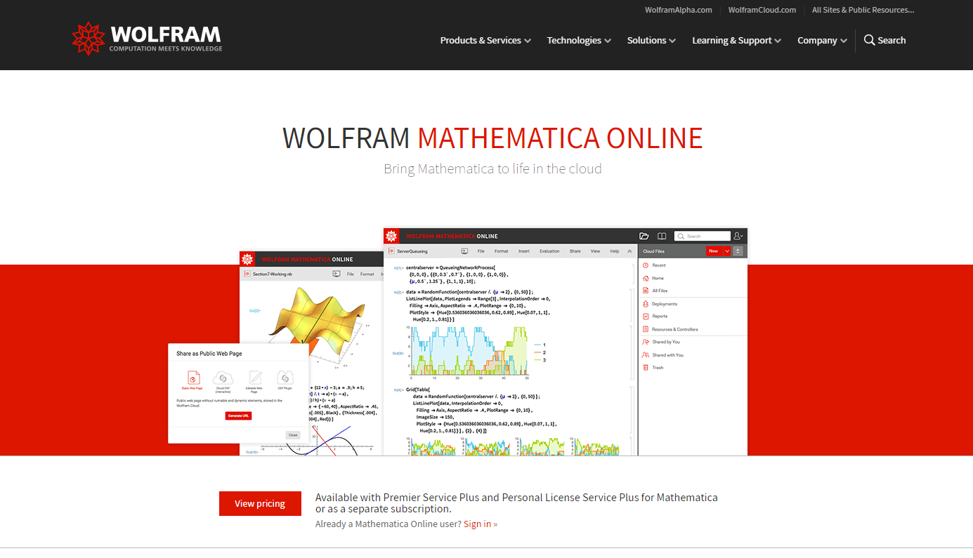 Mathematica Online Herramienta Potente para Cálculos Complejos y Visualizaciones