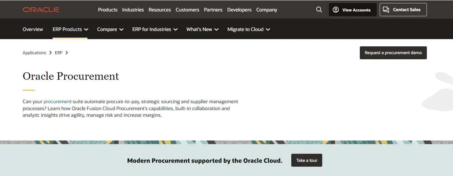 Oracle Procurement Cloud Gestión Integral de Compras