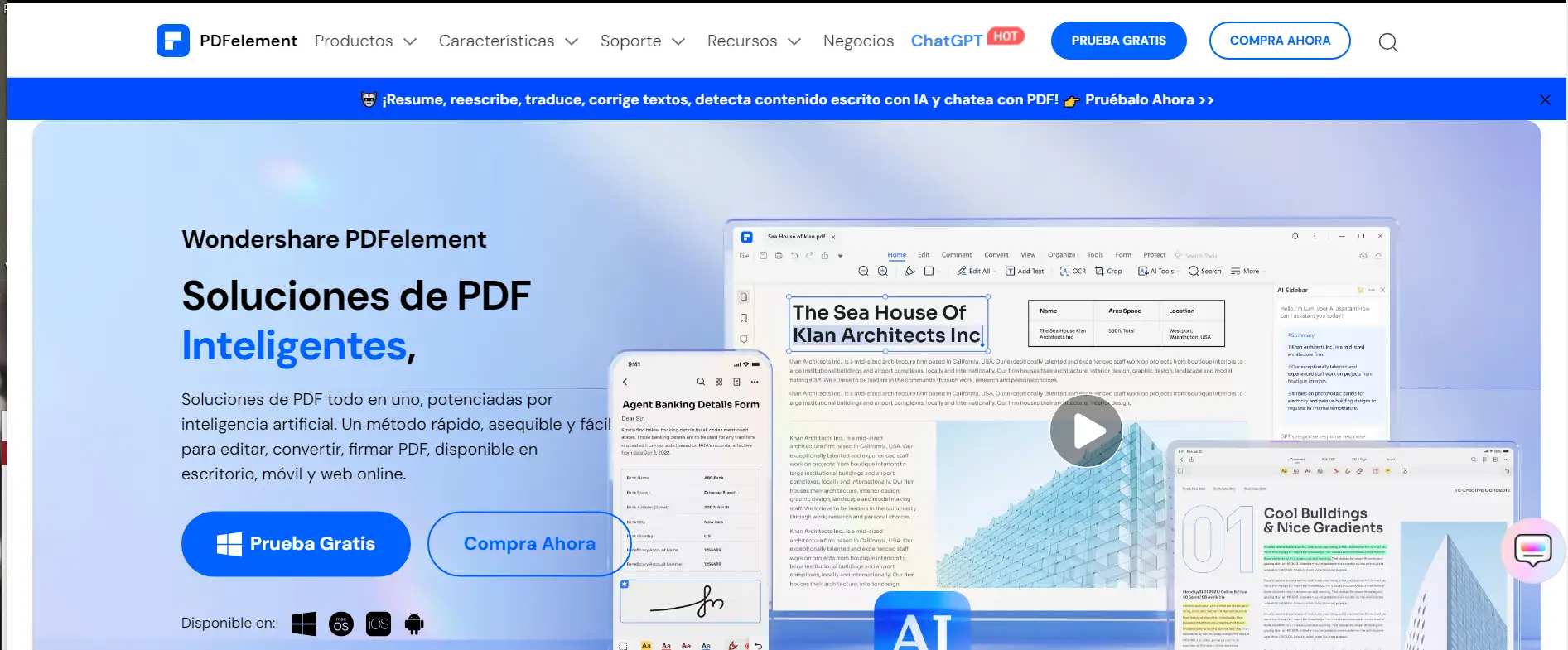 PDFelement para Empresas Herramienta Integral de Gestión de Documentos PDF