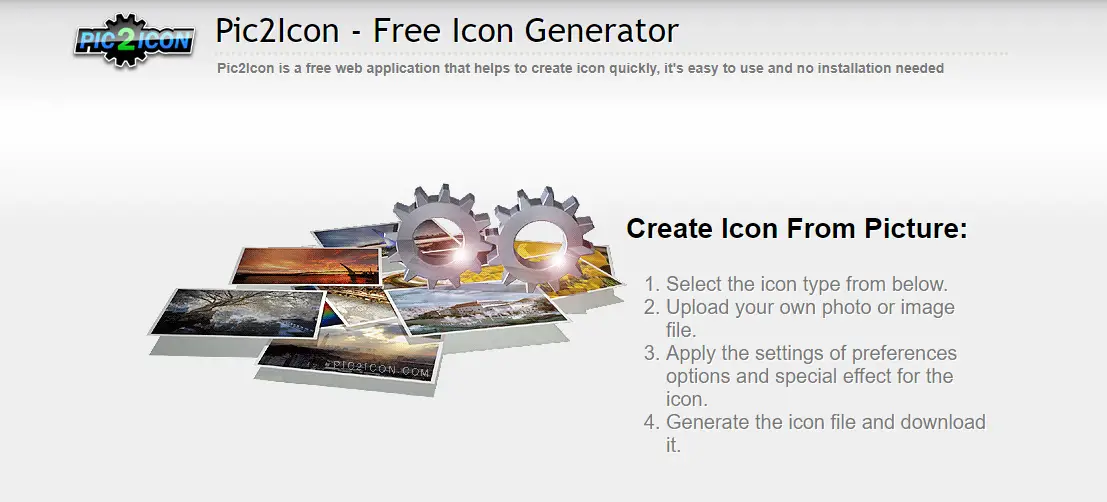 Pic2Icon Diseña Iconos con Facilidad