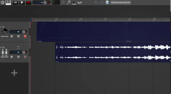 Recording Studio Edición de Audio Intuitiva