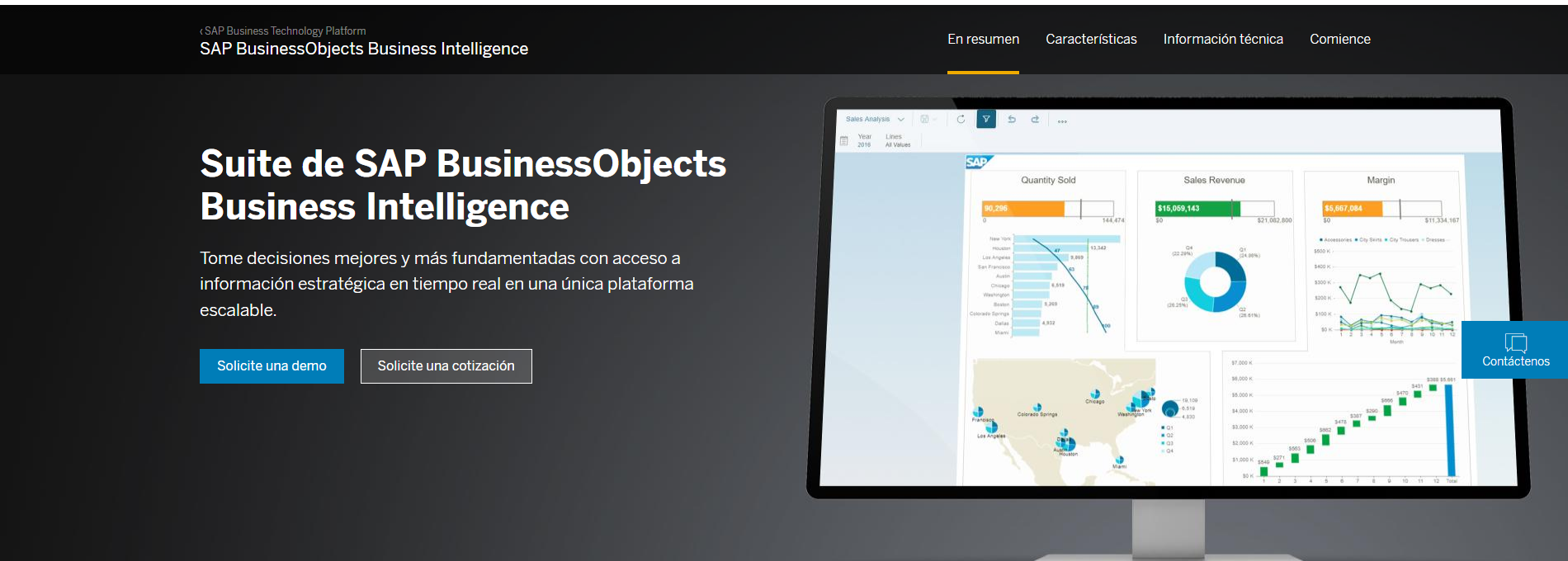 SAP Business Intelligence (BI) Análisis Integral de Datos