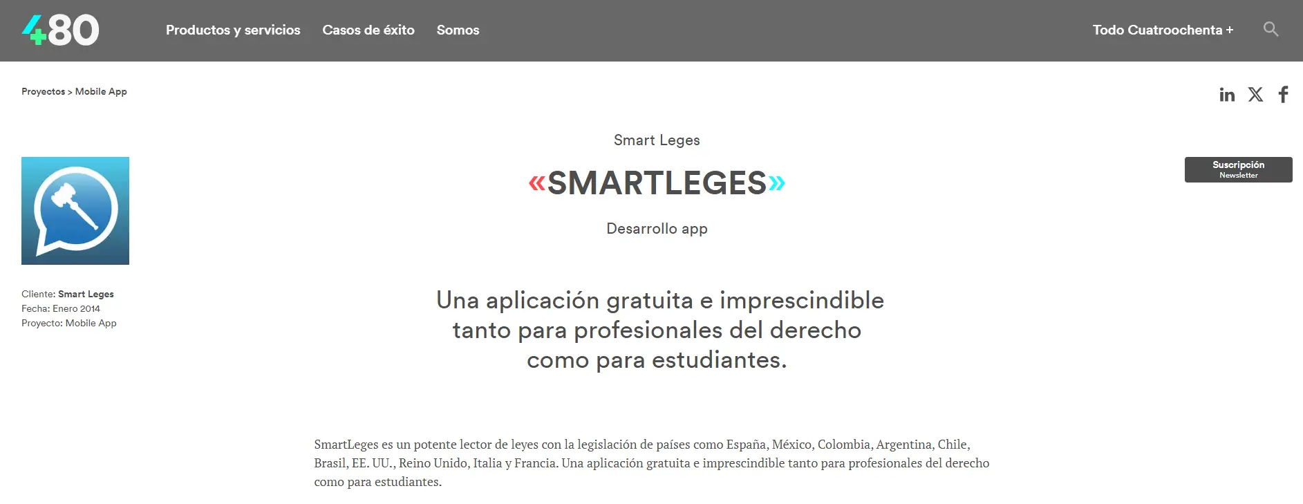 SmartLeges Facilitando la gestión legal