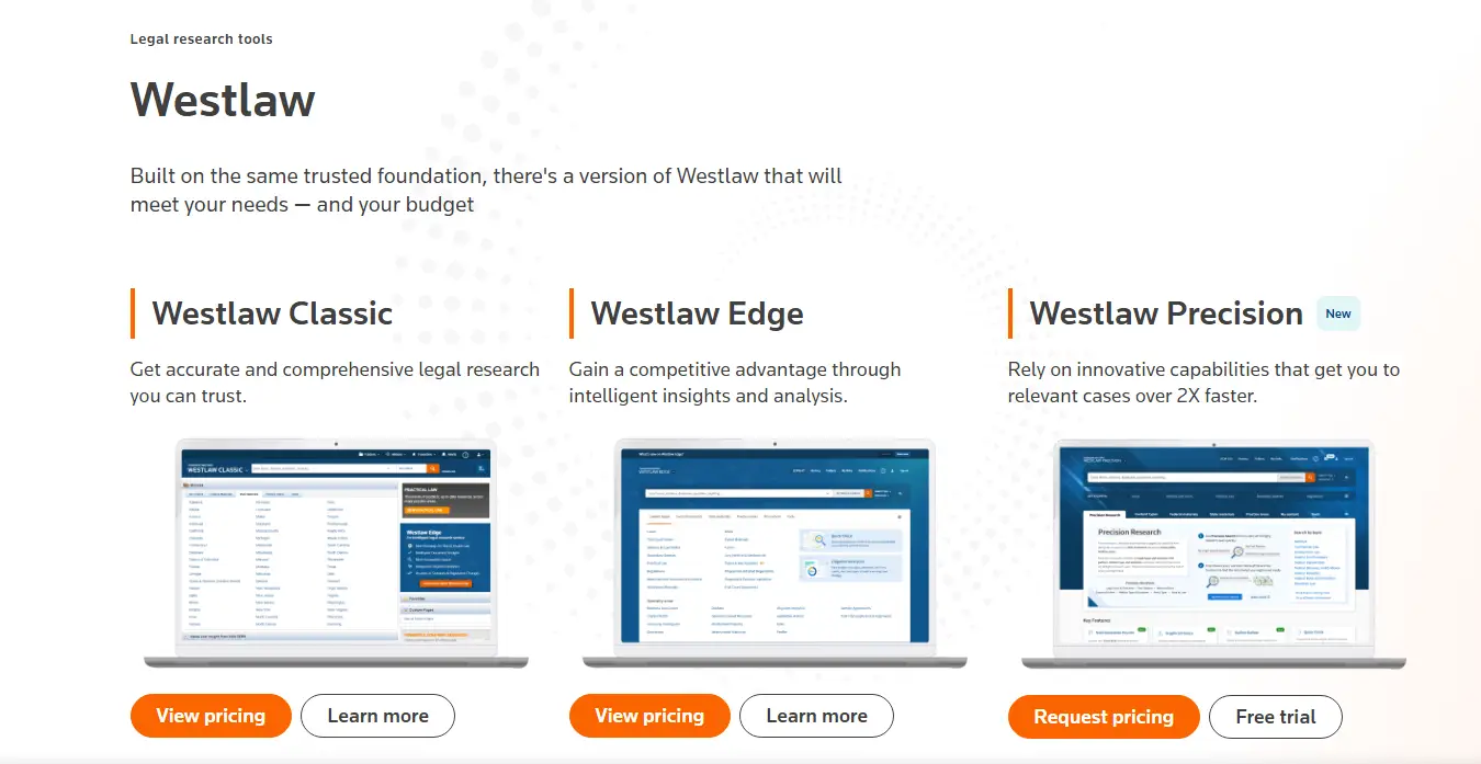 Westlaw Plataforma integral de investigación jurídica