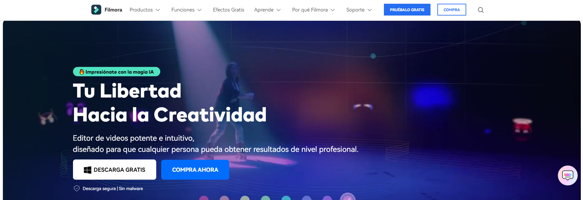 Wondershare Filmora Transforma tus videos con facilidad